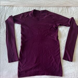 Lululemon Swiftly long sleeve running top